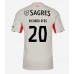 Tanie Strój piłkarski Benfica Richard Rios #20 Koszulka Wyjazdowej 2025-26 Krótkie Rękawy